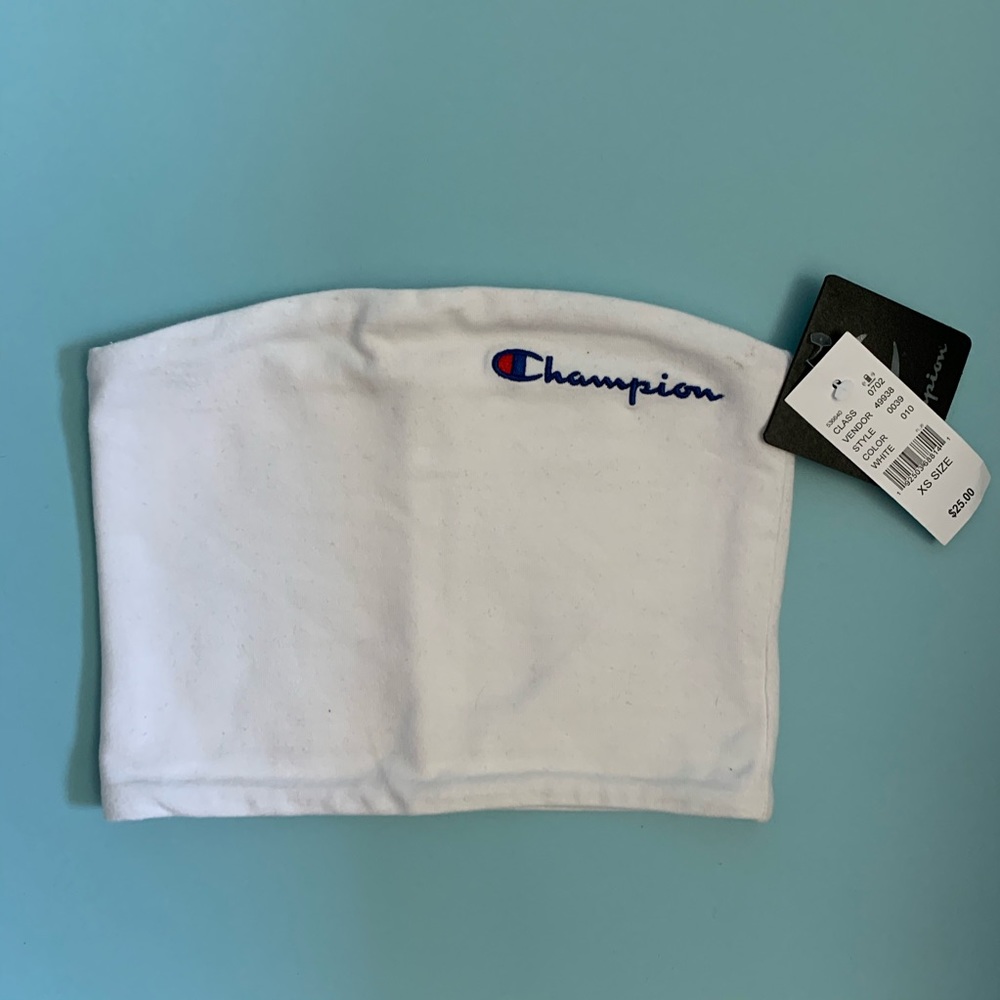 White Champion Tube Top BNWT